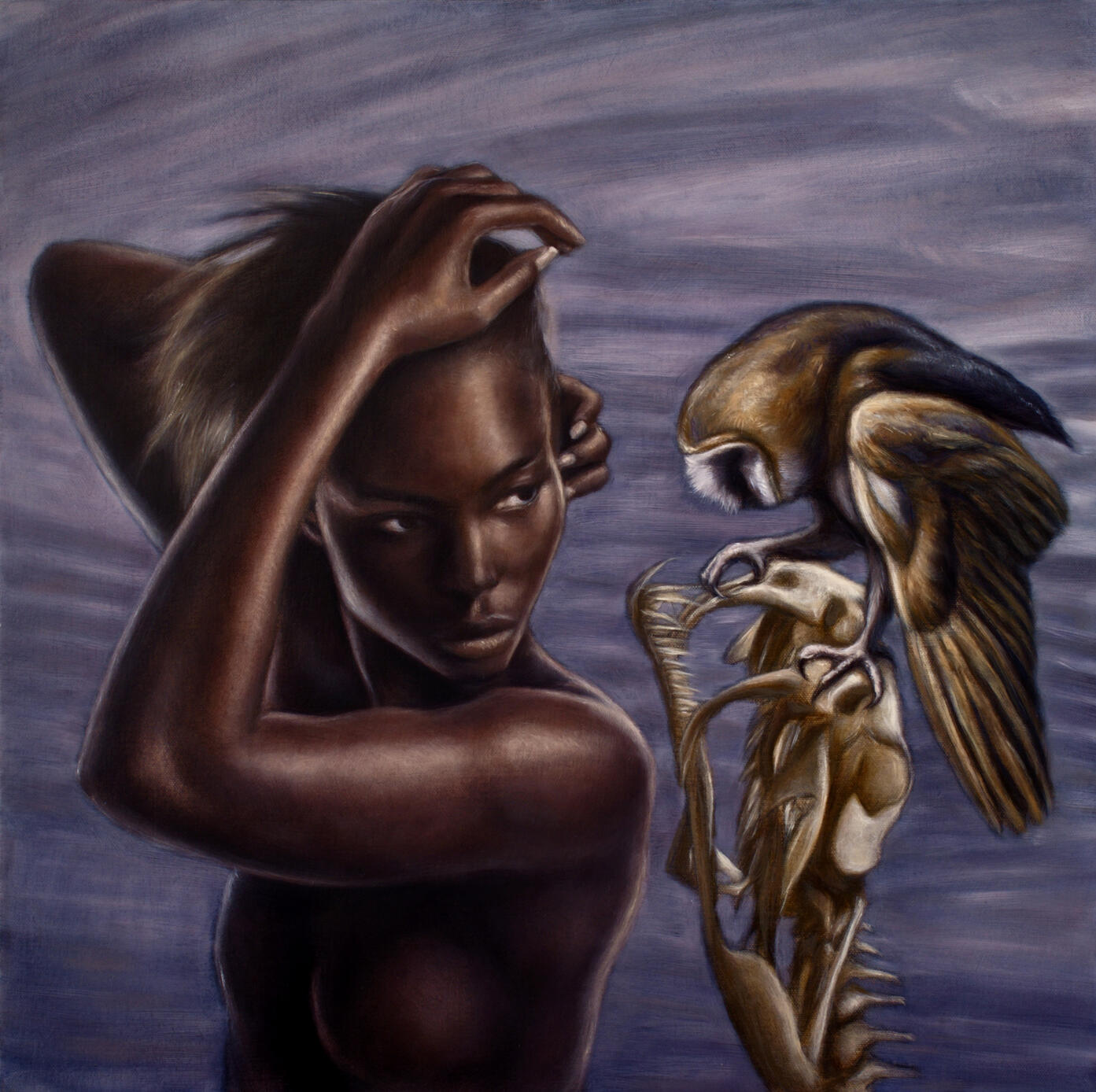 "Pleroma" , 24 x 24 inches, oil on canvas