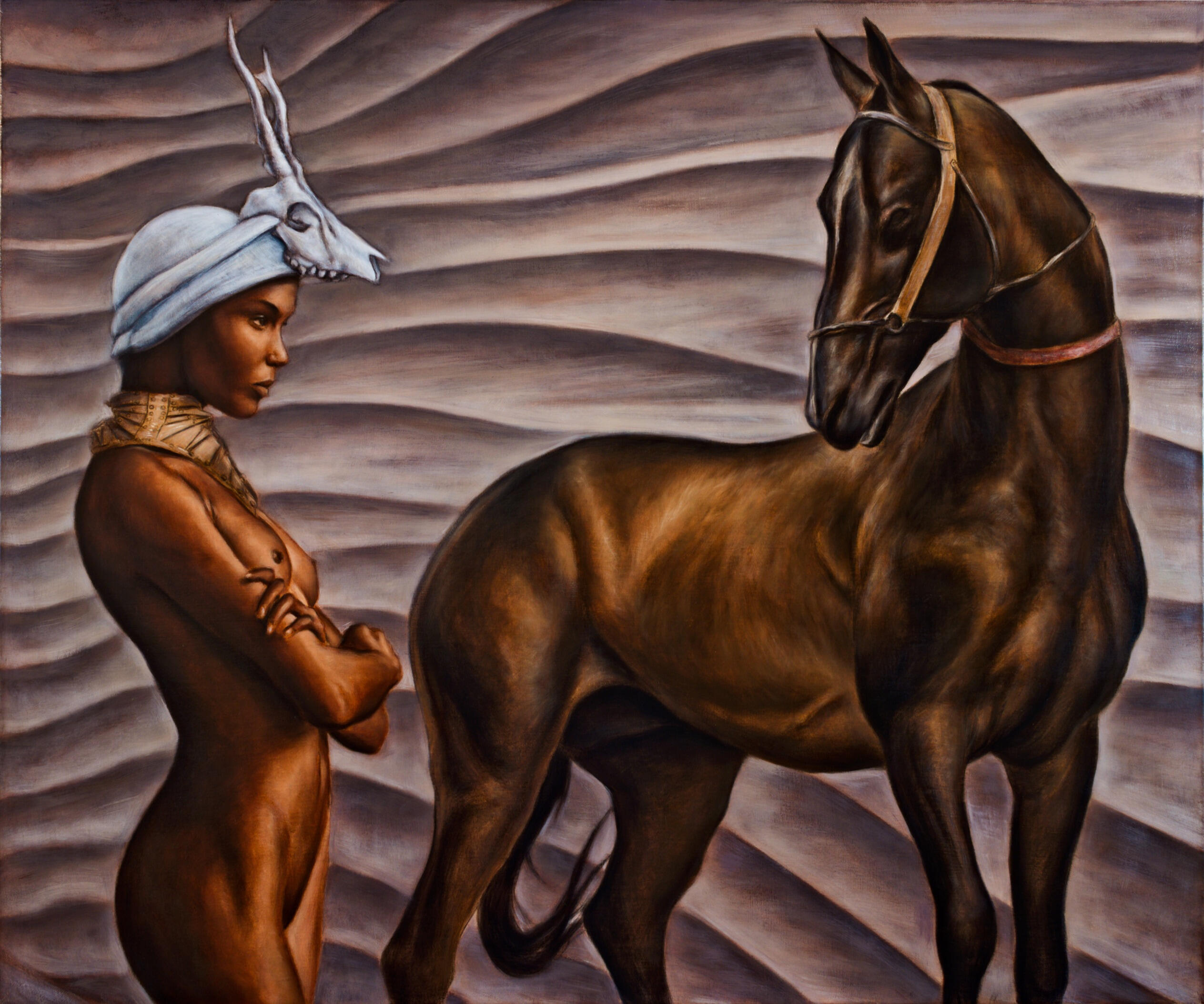 The Anthropocene, 32 x 36 inches, oil on Linen