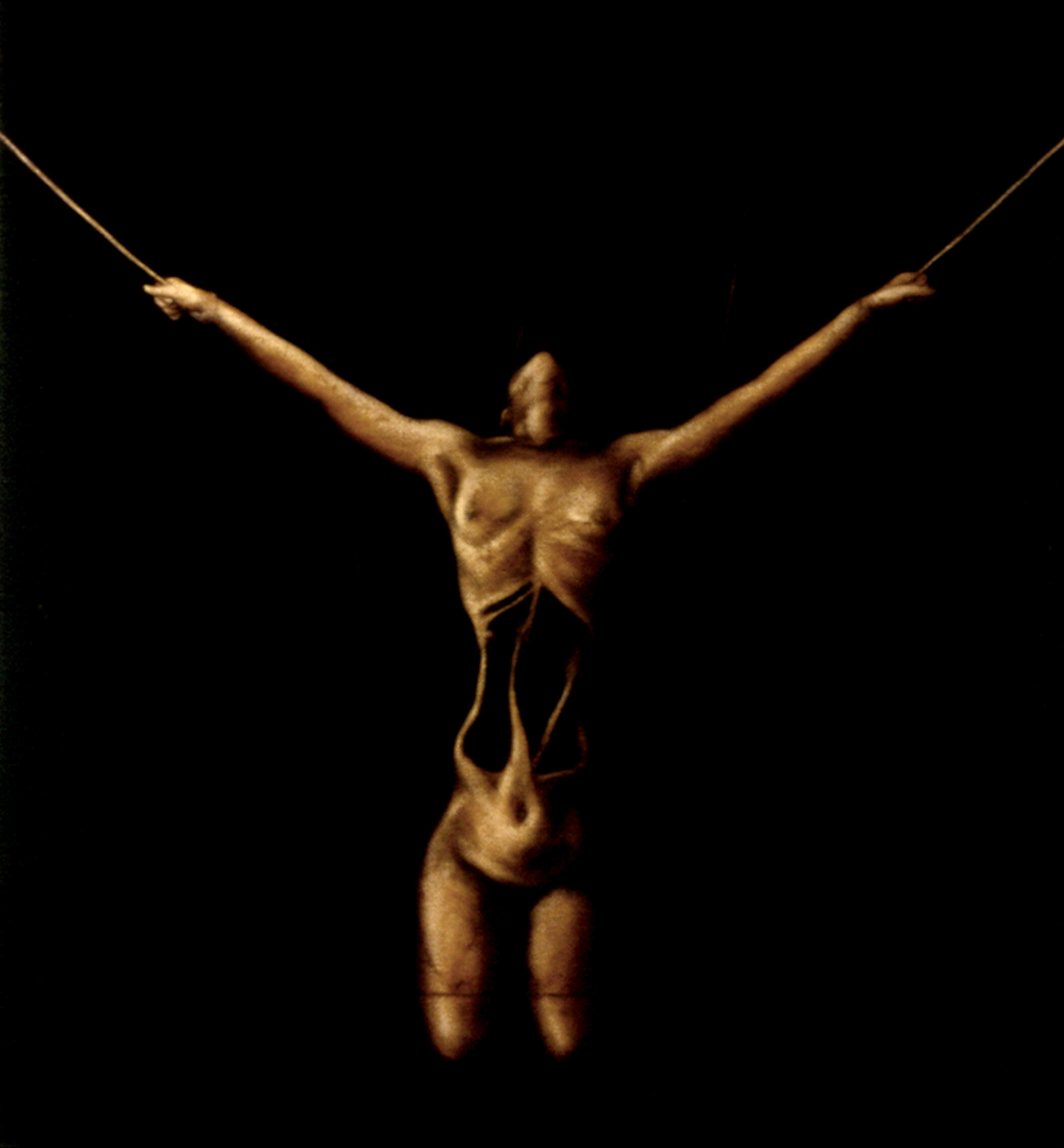 Untitled, 2002, oil on canvas, 56 x 56 inches, private collection